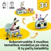 LEGO® Creator 3 in 1 Muzikos tematikos dekoras: pianinas su kate 31392