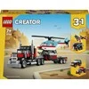 LEGO® Creator 3-in-1 Bortinis sunkvežimis su sraigtasparniu (31146)