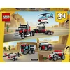LEGO® Creator 3-in-1 Bortinis sunkvežimis su sraigtasparniu (31146)
