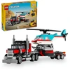 LEGO® Creator 3-in-1 Bortinis sunkvežimis su sraigtasparniu (31146)