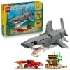 LEGO® Creator Nuožmus ryklys su lobių skrynia Žaislas 31381