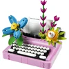 LEGO® Creator 3in1 Rašomoji mašinėlė su gėlėmis (31169)