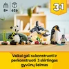 LEGO® Creator 3in1 Laukiniai gyvūnai: pandų šeima (31165)