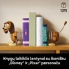 LEGO® ǀ Disney ir Pixar „Žaislų istorijos“ šuniuko Slinkio knygų atramos, mielas takso modelis konstruotojams nuo 18 metų, 43301