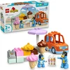 LEGO® DUPLO® Išvyka į ledainę su Bluey Žaislas 10458