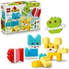 LEGO® DUPLO® mano pirmieji „3 in 1“ kūrybiški gyvūnėliai 10477