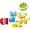 LEGO® DUPLO® mano pirmieji „3 in 1“ kūrybiški gyvūnėliai 10477