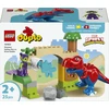 LEGO® DUPLO® „Marvel“ Voriukas tiranozauras prieš Žaliąjį gobliną, 10463