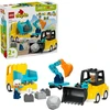 LEGO DUPLO Town Statybų mašinos 3 viename 10475