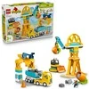 LEGO® DUPLO® Town „3 in 1“ statybvietė ir transporto priemonės 10476