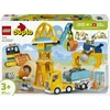 LEGO® DUPLO® Town „3 in 1“ statybvietė ir transporto priemonės 10476