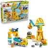 LEGO® DUPLO® Town „3 in 1“ statybvietė ir transporto priemonės 10476