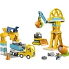 LEGO® DUPLO® Town „3 in 1“ statybvietė ir transporto priemonės 10476