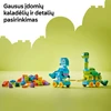 LEGO® DUPLO® Town Dinozaurai ant ratukų „trys viename“ 10451