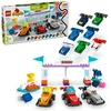 LEGO® DUPLO® Town F1® komandos lenktyniniai automobiliai ir vairuotojai Konstravimo žaislas visai šeimai 10445