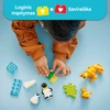 LEGO® DUPLO Laukinių gyvūnų šeimos: pingvinai ir liūtai (10442)