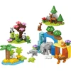 LEGO® DUPLO Laukinių gyvūnų šeimos „trys viename“ (10446)