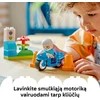LEGO® DUPLO® Town Mėlynas policijos motociklas 10471