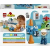 LEGO® DUPLO® Town Mėlynas policijos motociklas 10471