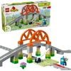 LEGO® DUPLO Traukinuko tilto ir bėgių papildomas rinkinys (10426)