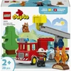 LEGO® DUPLO® Town Ugniagesių sunkvežimis su žarna ir ugniagesiu 10473