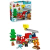 LEGO® DUPLO® Town Ugniagesių sunkvežimis su žarna ir ugniagesiu 10473