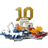 LEGO® Editions Kylian Mbappé – svarbiausi futbolo įvykiai, dekoro konstravimo rinkinys vaikams, 43013