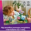 „LEGO® Friends“ Besisukantis gėlės ir fėjų puodelių atrakcionas Žaislas 42702