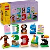 LEGO® gimtadienio skaičiai Gyvūnų tematikos dekoras 40807