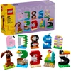 LEGO® gimtadienio skaičiai Gyvūnų tematikos dekoras 40807