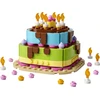 LEGO® gimtadienio tortas su dekoracijomis, smagus dovanų rinkinys, stalo dekoras 40815