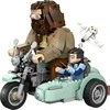 LEGO® Harry Potter Hagrido ir Hario pasivažinėjimas motociklu (76443)