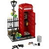 LEGO® Ideas Raudonoji Londono telefono būdelė (21347)