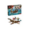 LEGO® Jurassic World Konstruojamas mozazauras ir misiją vykdantis laivas, veiksmo figūrėlė 76974