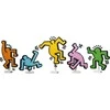 LEGO® Keith Haring šokančios figūros