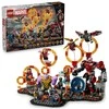 LEGO® Marvel Keršytojai. Pabaiga lemiamas mūšis (76323)