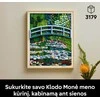 LEGO® Art Klodas Monė – Tiltas virš vandens lelijų tvenkinio, impresionistinis meno kūrinys, 31220