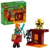 LEGO® Minecraft Lavos mūšis Nether dimensijoje (21266)