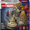 LEGO® ǀ Marvel Epinė kova: Žmogus voras prieš Smėlio žmogų ir Venomą Superherojų žaislas, 76334