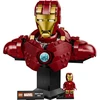 LEGO® ǀ Marvel Geležinio žmogaus MK4 biustas, modelis 76327