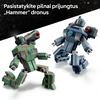 LEGO Marvel Geležinis žmogus ir Karo mašina prieš „Hammer“ dronus 76320