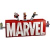 LEGO® Marvel MARVEL logotipas ir minifigūrėlės (76313)