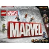 LEGO® Marvel MARVEL logotipas ir minifigūrėlės (76313)