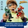 LEGO® Robotų kova: Žmogus voras prieš Daktarą Aštuonkojį