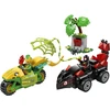 LEGO® Marvel Suktukas ir Elektro dinozauro formos transporto priemonės gaudynės (11198)
