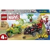 LEGO® Marvel Suktukas ir Elektro dinozauro formos transporto priemonės gaudynės (11198)