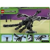 LEGO® Minecraft® Enderio drakonas, dekoras, konstravimo žaislas, rinkinys žaisti vaidmenimis, 21595