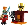 LEGO® Minecraft Lavos mūšis Nether dimensijoje (21266)