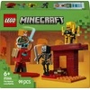 LEGO® Minecraft Lavos mūšis Nether dimensijoje (21266)