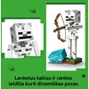 LEGO® Minecraft® Skeletas Žaidimo tematikos dekoras 21594